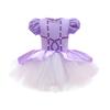 Round Yuan Girl Ballet Practice Dress Party Fancy TUTU Dress Elsa Anna Belle Alice Colorful Clothes Baby Girl Party Costumes