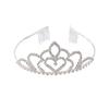 Shiny Women Princess Bridal Crown Wedding Crystal Crown Headwear Hair Jewelry Accessories