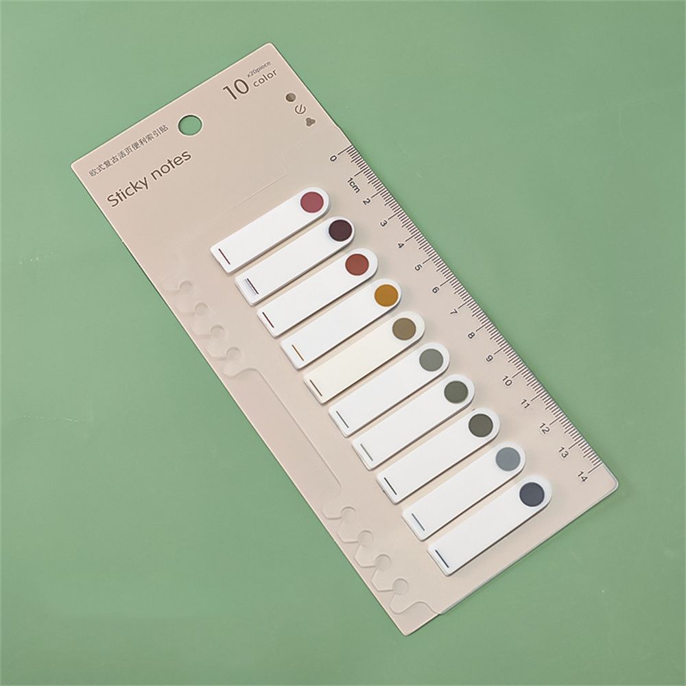 School Supplies Markers Paper Index Stickers Colorful Sticky Notes Flags Tabs Label Note Memo Pad
