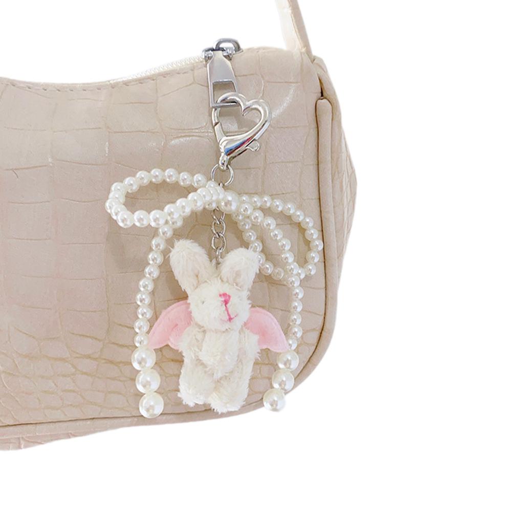 Элегантный бисерный бант брелок телефонный шарм уникальный брелок плюшевый кулон в виде животного сумка аксессуар для кошелька рюкзак