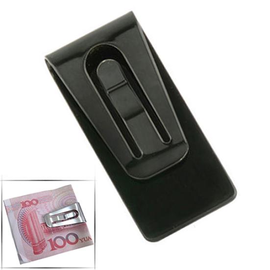 Тонкий карманный кошелек из нержавеющей стали с зажимом для денег, кошелек с удостоверением личности, держатель для кредитных карт