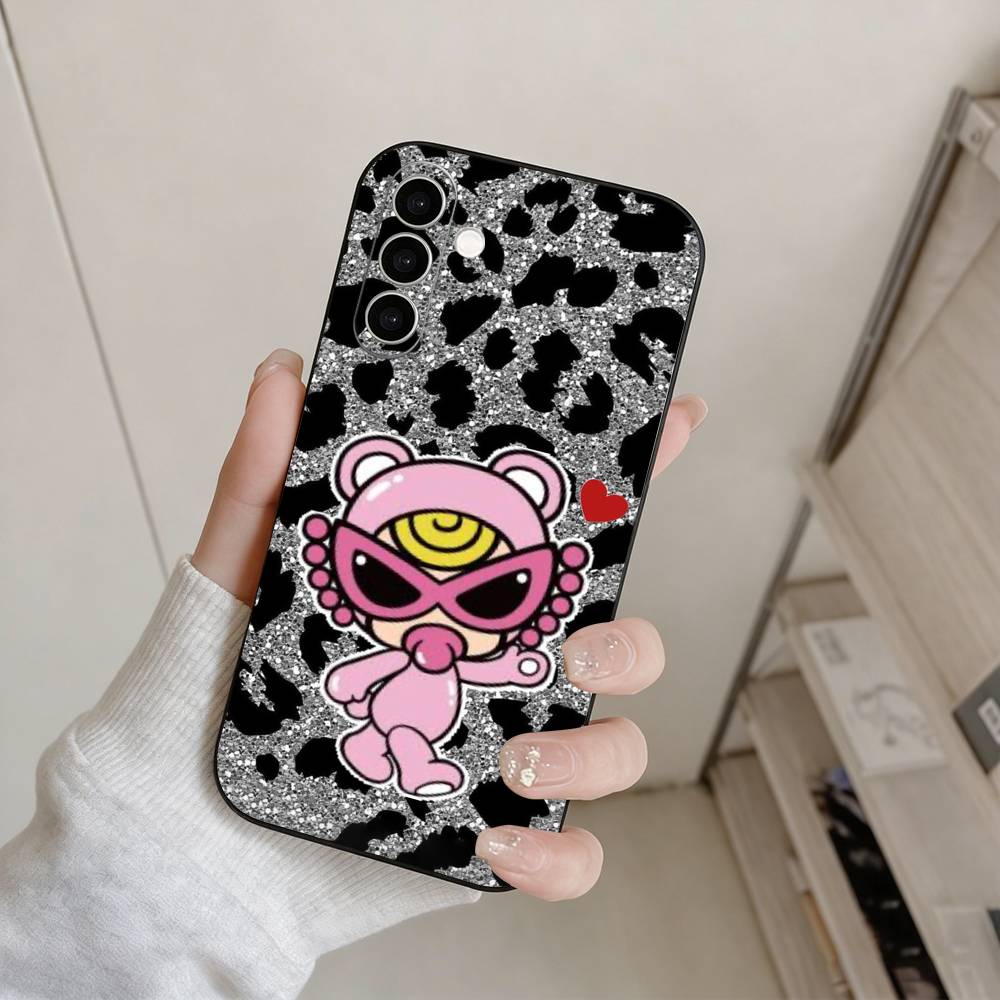H-Hysteric ЯРКИЙ M-Мини Чехол Для Телефона Для Samsung Galaxy A73,A72,A71,A70,A53,A52,A51,Другие Мягкий Черный Чехол