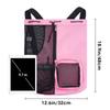 Wet Pocket Swim Bag Mesh Beach Backpack Durable Drawstring Backpack  Swimmers