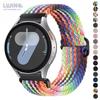 Ремешок 20мм/22мм для Samsung Galaxy Watch 7/4/5/6/5 Pro/6 Classic/gear s3/active 2 Плетеный браслет Solo loop Huawei GT6 GT5 Pro 2e 3 4 Ремешок