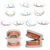 With Box Orthodontic Ligature Ties Colorful Metal Bracket Temporary Tooth Decoration  Teeth