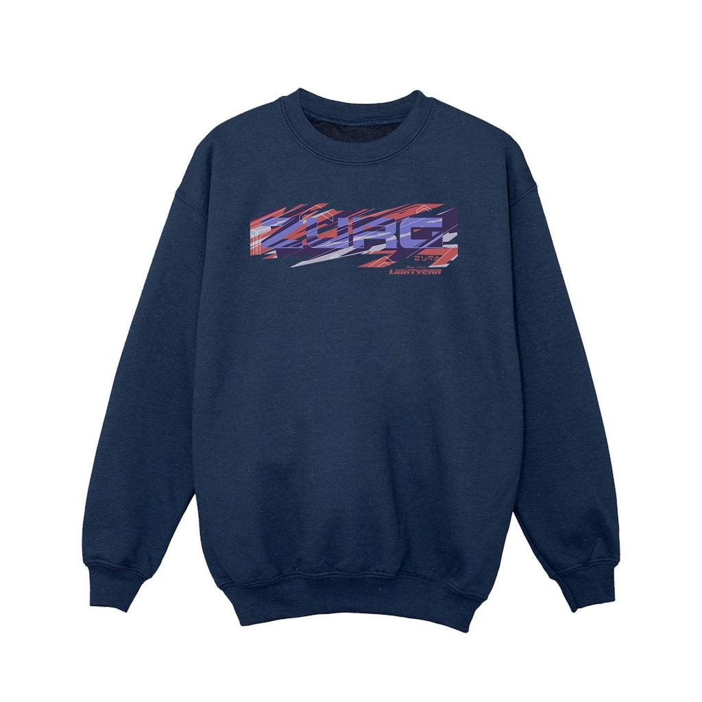 Disney Girls Lightyear Zurg Graphic Title Sweatshirt