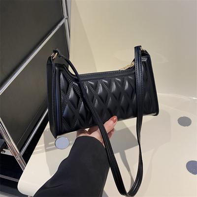 Стильная и простая женская сумка через плечо Temperament Summer Diamond Underarm Bag Women