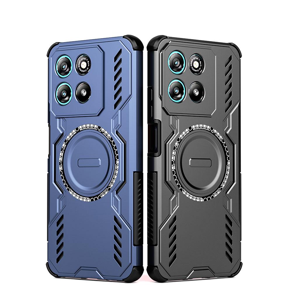 KEYSION Термозащитный чехол для Motorola G86 5G G57 G67 Power Магнитное охлаждение Ударопрочный чехол для телефона для MOTO G100 G15 G75 5G