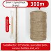 Rustic Jute Rope 2/3/4/5/6/14mm Jute Cord Eco-Friendly Macrame Cord  Wedding Party