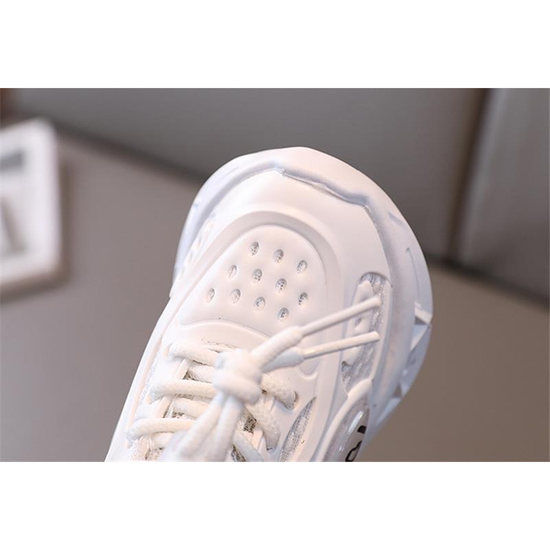 Детская обувь перезаряжаемые светодиодные легкие подошвы повседневные дышащие сетчатые кроссовки размер 21-30