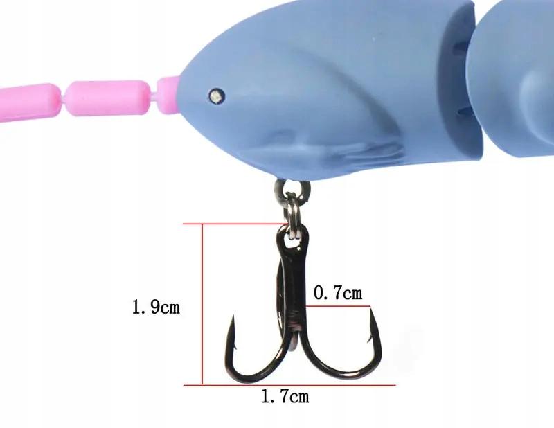 Wobbler Fishing Bait Pike Zander Catfish 15.5G 8.5Cm Mouse Rat