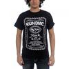 Run DMC Unisex Adult Rock N´ Rule Whiskey Label Cotton T-Shirt