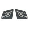 Для Mercedes-Benz GL ML GLE Class W164 W166 2010-2018 A1668100319 A1668100419 Замена Широкоугольное Подогреваемое Стекло Зеркала Заднего Вида