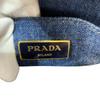 Used PRADAShoulder Bag Blue denim Women