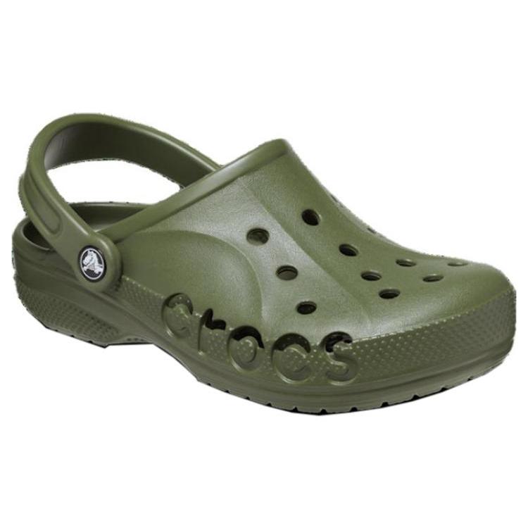 Crocs Платформенные клоги Baya, клоги из ЭВА, унисекс, зеленые, 10126-309