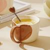 Couple Love Cute Water Cup with Spoon Mug High Value Large Capacity Ceramic Cup Set Household Single Cup Gift