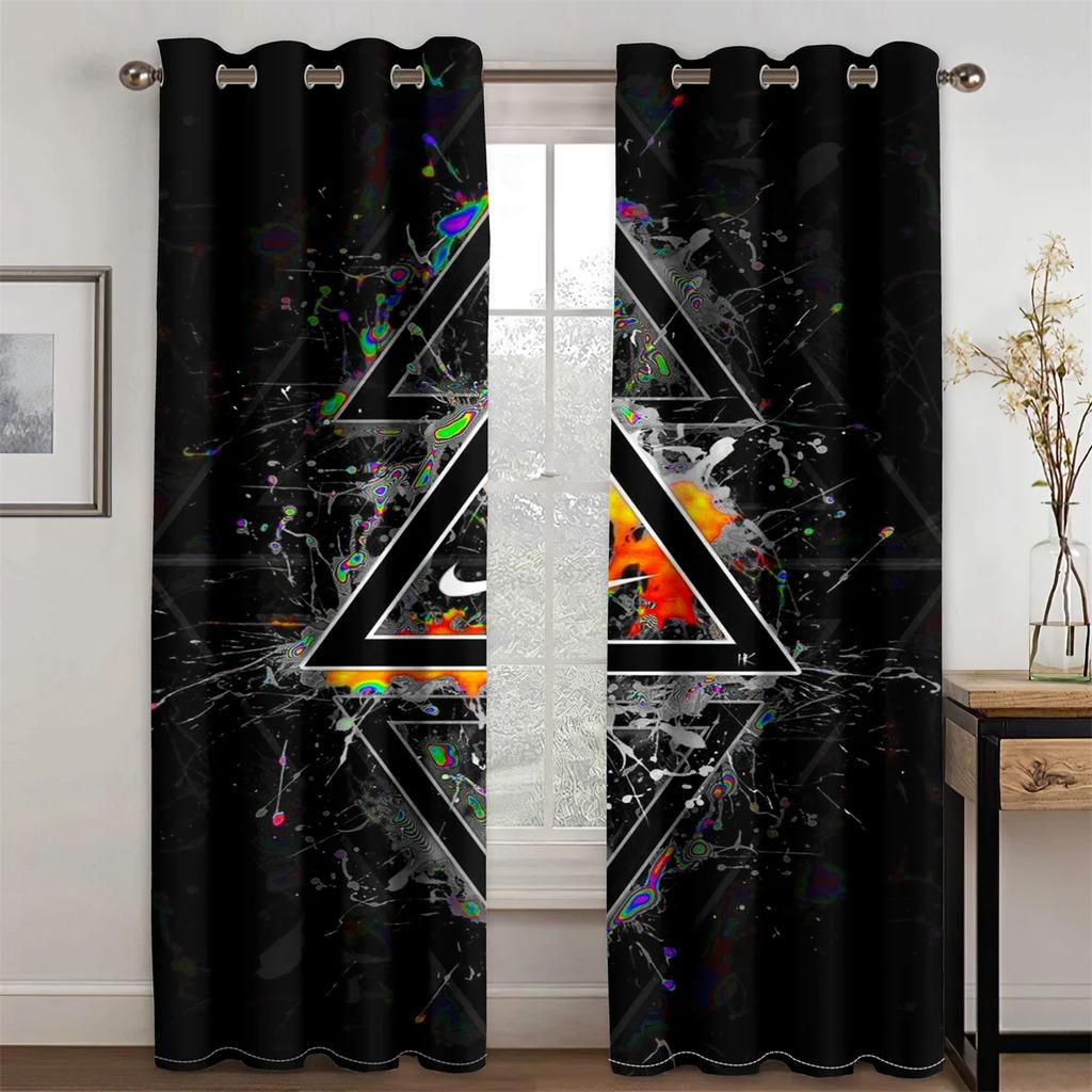 Забавная игра киберспорт крутой дизайн мальчики мужчины светофильтрующие шторы оконные шторы для гостиной спальни 2 шт декор
