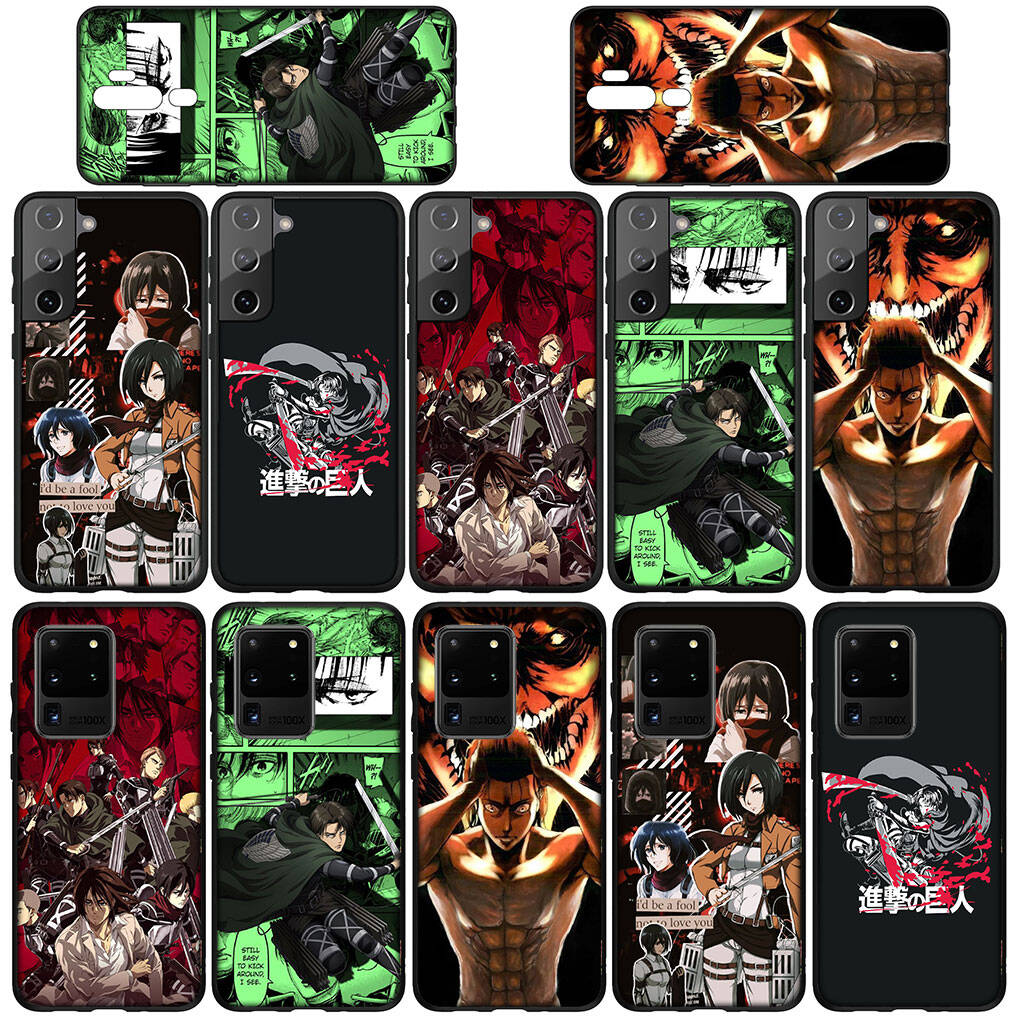 for iPhone 17 16 15 Xiaomi Poco F7 F8 X7 X6 C85 C75 Redmi Note 14 13 12 11 Pro Max 14C 13C 15C A3 A4 Phone Case Wallpaper Attack on Titan Levi Cover