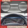 Наклейка на приборную панель автомобиля, защитная пленка для экрана приборной панели, наклейка для Peugeot 3008, защитная пленка для экрана