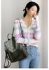 Универсальный женский рюкзак с текстурой овчины — стиль 2026, защита от кражи, большой вместимости для путешествий и школы