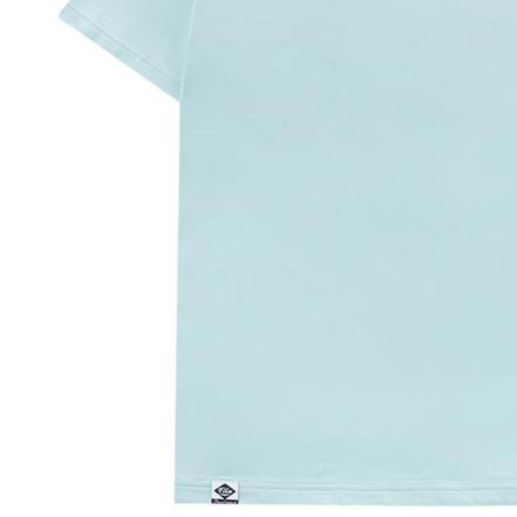 Fila Fusion Серия FOB SS24 Однотонный Мультиколор Спортивный Свободный Пуловер Круглый Вырез Короткий Рукав Дышащая Футболка Унисекс Топы T11U423112F-LB