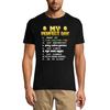 Men's Graphic T-Shirt My Perfect Day - Gaming Apparel for Adults