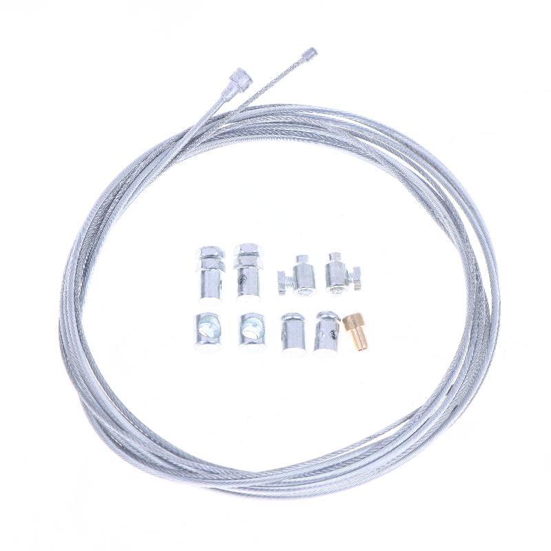 11 шт./компл. Универсальный комплект для ремонта тросов газа и сцепления с тросом, детали для газонокосилки-культиватора, безпаечный ниппель с набором гаек-втулок