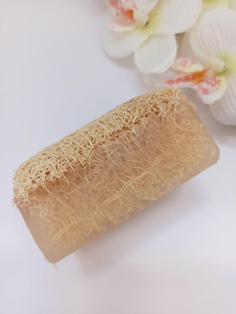 Escabel Натуральное рисовое мыло с тыквенными волокнами 120 гр.