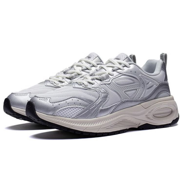 Li Ning 92 Cici Retro амортизирующие нескользящие прочные низкие спортивные повседневные туфли женские кроссовки серые AGCS278-3