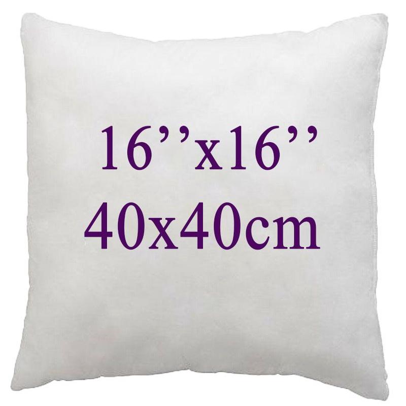 Luxurious Polyester Hollowfiber Cushion Inner Pads With White Cover For Ultimate Comfort