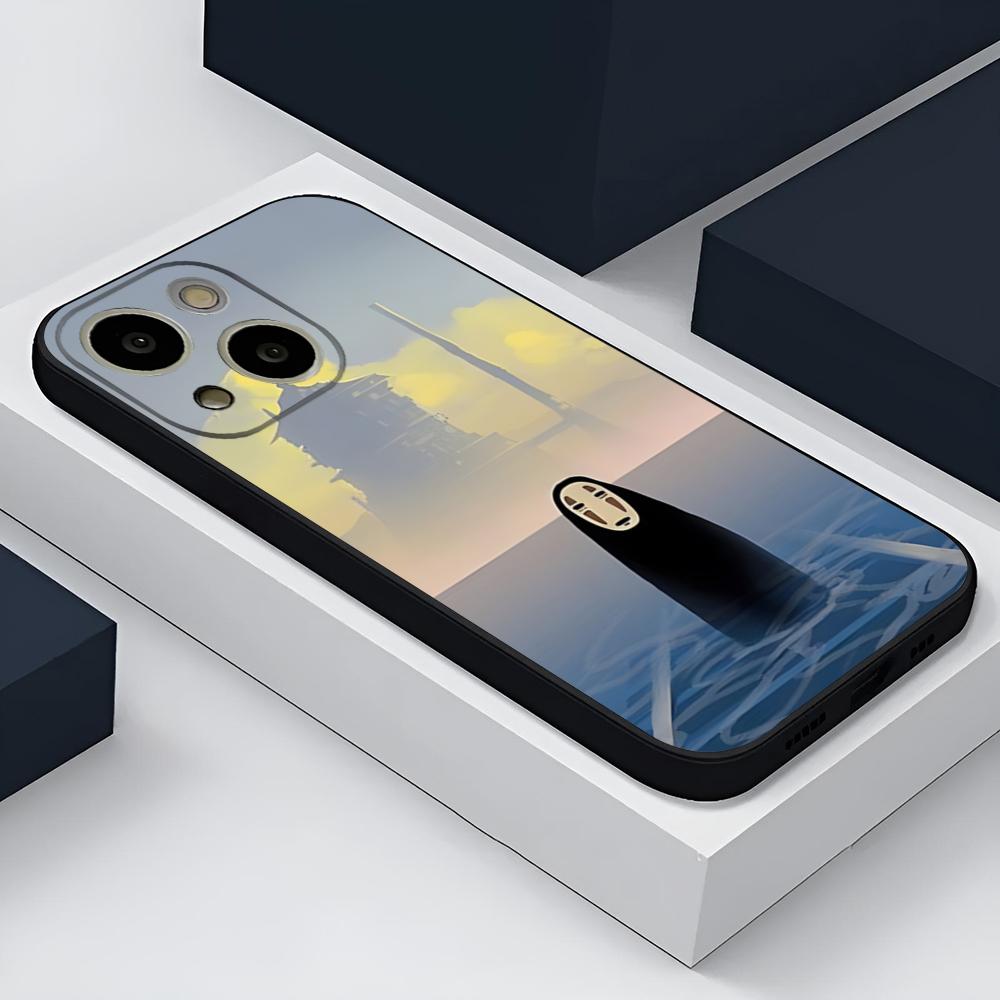Чехол для телефона с мультяшными мужчинами без лиц Для 14 Pro Max Для Iphone 15 16 13 12 Mini 11 Xr X Xs Pro Max 8 7 Plus Задняя крышка