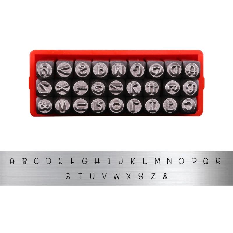 Профессиональный 3 мм стальной штамп для букв и цифр, металлическая ручка, пробойники для кожи, инструмент для резьбы для кожевенного ремесла, изготовления ювелирных изделий