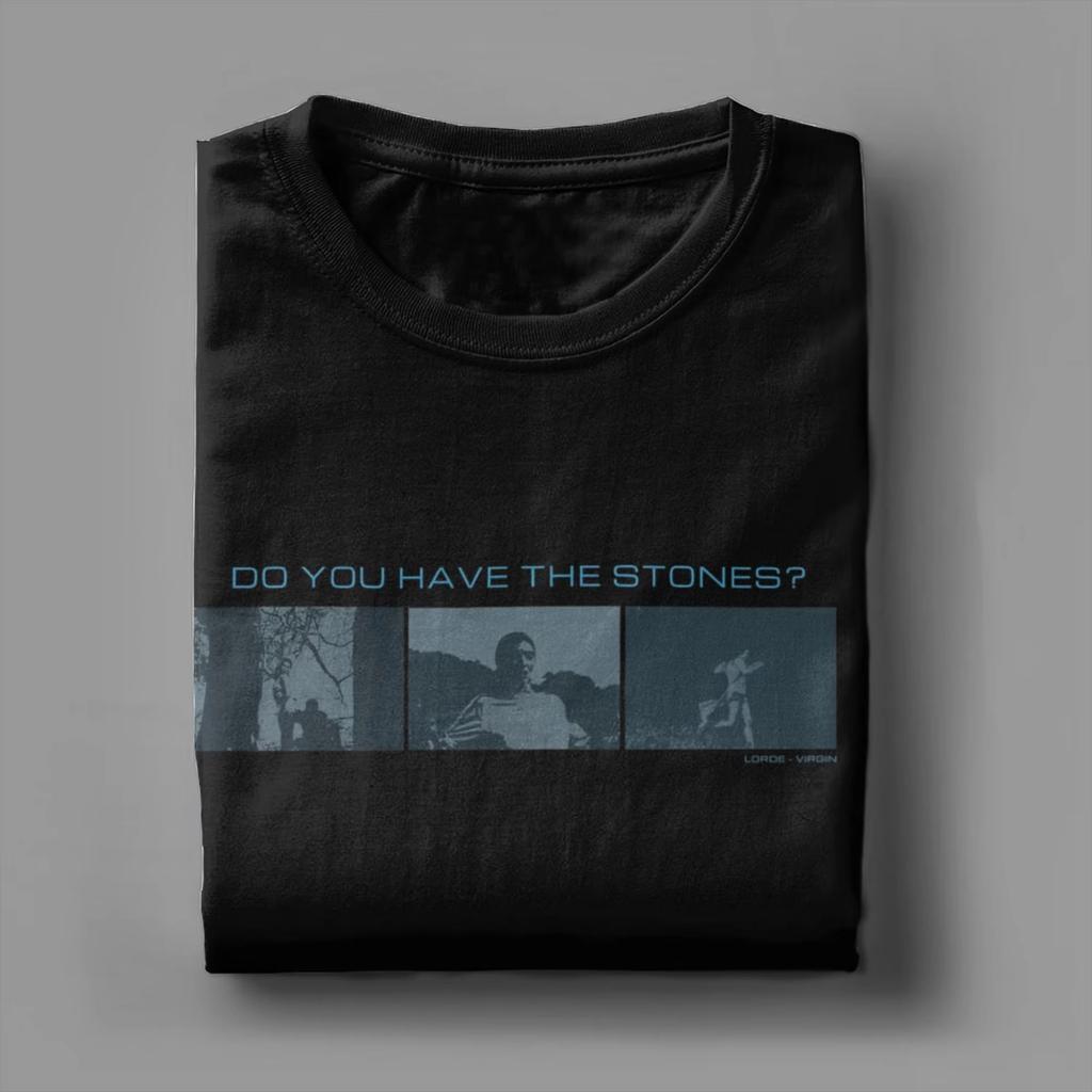 2025 Lorde Virgin New Album T Shirt Men Funny 100% Cotton T-Shirts Summer O-Neck Trending Tee Shirt Design Oversize Clothes Tops