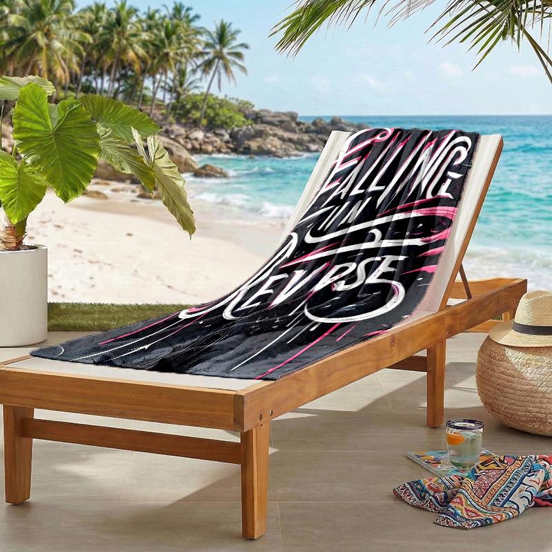Reverse Fashion Beach Towel: Ideal for Summer Adventures Soft, absorbent and quick drying suitable for swimming and bathing