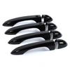Black Door Handle Cover Trim Accessories For Jeep Cherokee 2014+ /Compass 2017+