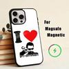 DM-Depech Band Mode  Phone Case For iPhone17,16,15,14,13,12,11 Plus,Pro Magnetic with Magsafe Wireless Charging