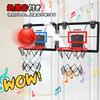 Eaglestone Basketball Hoop Indoor Basketball Hoop with Two Goals for Simultaneous Educational Toy with Automatic Sound Two Game Door or Wall 4