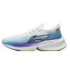 Мужские беговые кроссовки Li Ning Feidian Discovery, низкие, Белый/Неоновый синий Фиолетовый/Зеленый ARMR005-3