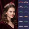 Серебряные Хрустальные Тиары Стразы Свадебные Головные Уборы Винтажная Королева Принцесса Корона Платье Вечеринка