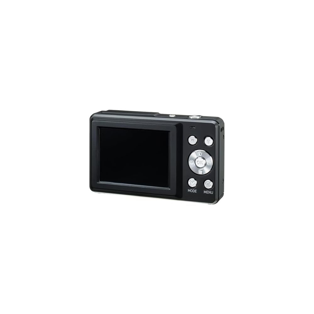 [Эксклюзивно для Amazon.co.jp] Компактная цифровая камера Kenko KC-AF11 BK ST с 2 аккумуляторами, 5 МП, автофокусом, легкая 101 г, черная (446522)