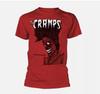 The Cramps Bad Music For Bad People Красная футболкаНОВАЯ Унисекс футболка