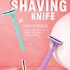 Новая портативная бритва для безболезненного физического удаления волос, женская бритва для бритья, безопасная легкая чистка, инструмент для красоты и депиляции