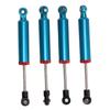 4 шт. RC автомобильный амортизатор алюминиевый сплав масляный амортизатор для 110 имитация скалолазания автомобиль 110 мм синий