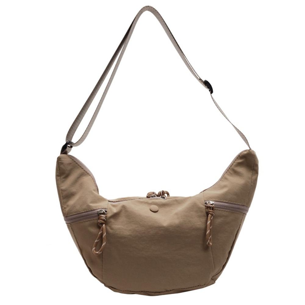 Japanese Style Casual Crossbody Bag Large Capacity Underarm Bag Sports Shoulder Bag Outdoor