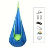 1pc Cozy Swing Pod Chair Hammock Durable Air Cushion Adjustable Rope Comfortable Seat Nest for Relaxation Indoor and Outdoor Use