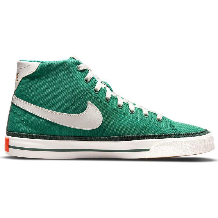 Nike Мужские кроссовки Court Legacy Canvas Mid Green Noise Noble-Green Sail DM3363-300