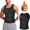 Korset Korset Kamar Sport Belni Qisqartiruvchi Qorin Kamari Erkaklar uchun Ikki Qavatli Kamar Mayka Shapewear Kuchaytirilgan Terlash
