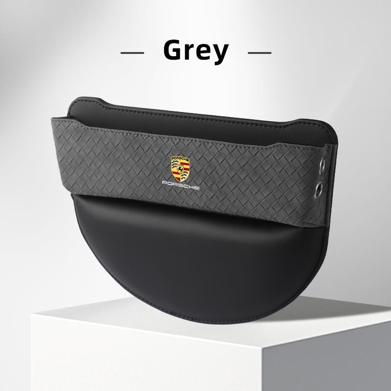 Car Seat Gap Organizer Box Sundries Storage Bag Interior For Porsche Cayenne Panamera Macan 911 718 Taycan Boxster Cayman 918