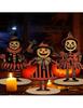 2D Halloween 0.4cm Pumpkin Scarecrow Entrance Decoration, Outdoor Party, Garden and Wall Decoration, Courtyard