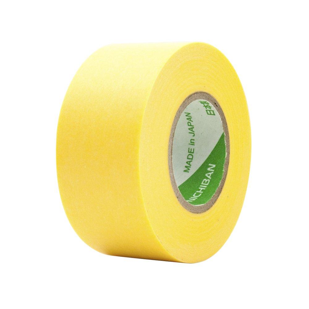 Малярная лента Nichiban 24 мм x 18 м 50 рулонов желтая 2311H-24BOX